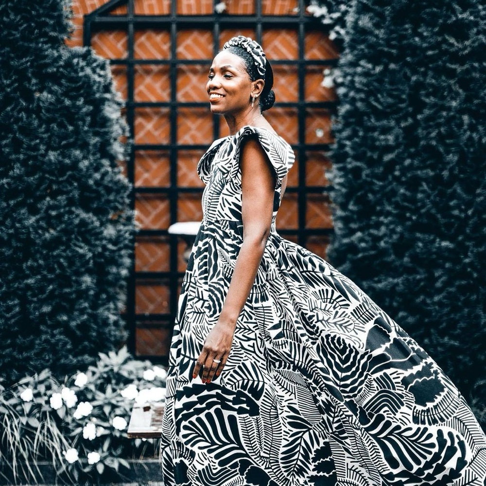 Open Back Statement Dress